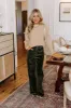 Cinnamon Chai Ribbed Sweater Top in Iced Latte sold by Impressions