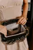 Chic Mindset Faux Leather Purse in Black sold by Impressions