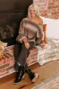 Maple Grove Wool-Blend Knit Sweater sold by Impressions