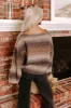 Maple Grove Wool-Blend Knit Sweater sold by Impressions