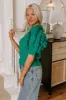 Latest Obsession Knit Top in Green sold by Impressions