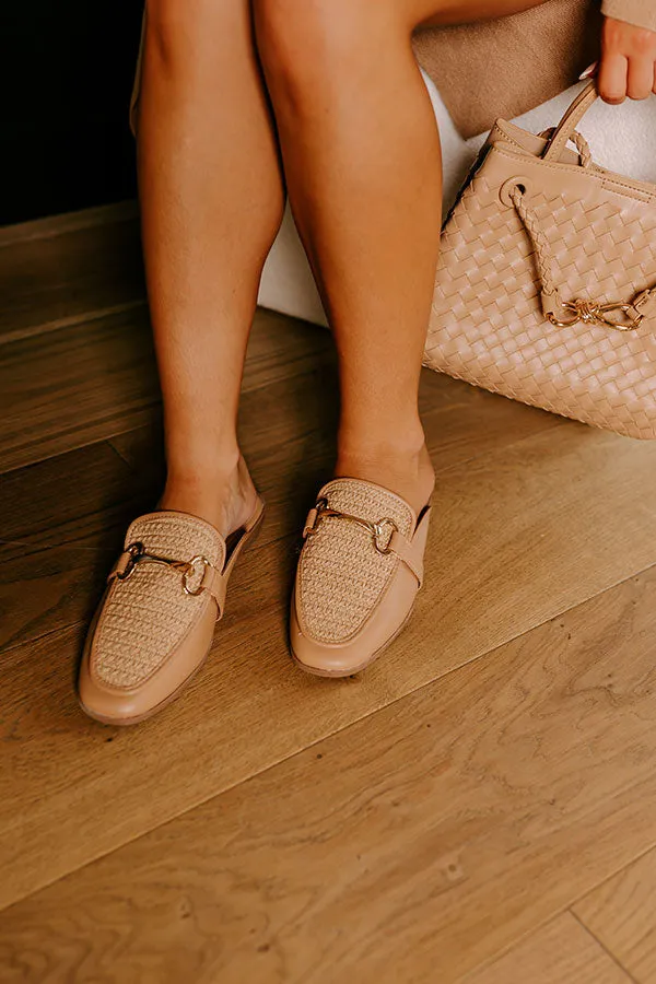 The Hannah Faux Leather Mule Loafer sold by Impressions