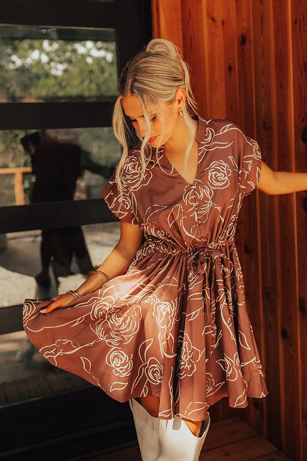 English Rose Garden Dreaming Mini Dress sold by Impressions