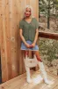 Block Party Chic Knit Top in Olive sold by Impressions