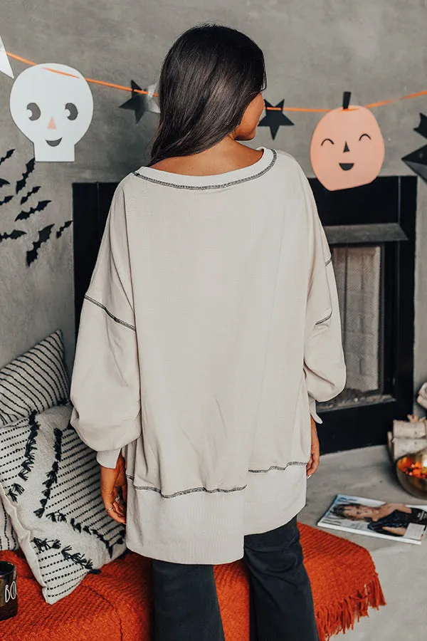Hallow Queen Oversized Sweatshirt sold by Impressions product image thumbnail 4