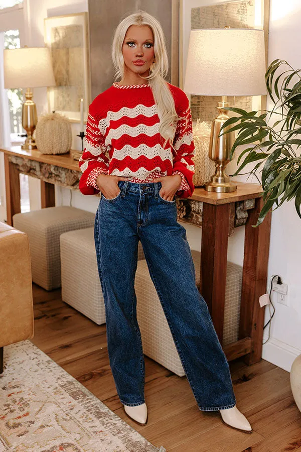 JUST USA Genesis High Waist Straight Leg Jean in Dark Wash sold by Impressions