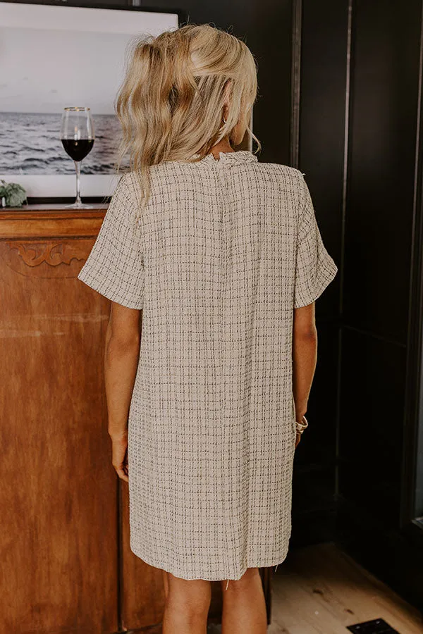 Office Party Tweed Mini Dress sold by Impressions product image thumbnail 5