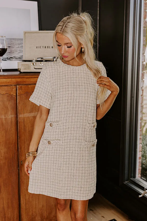 Office Party Tweed Mini Dress sold by Impressions product image thumbnail 2