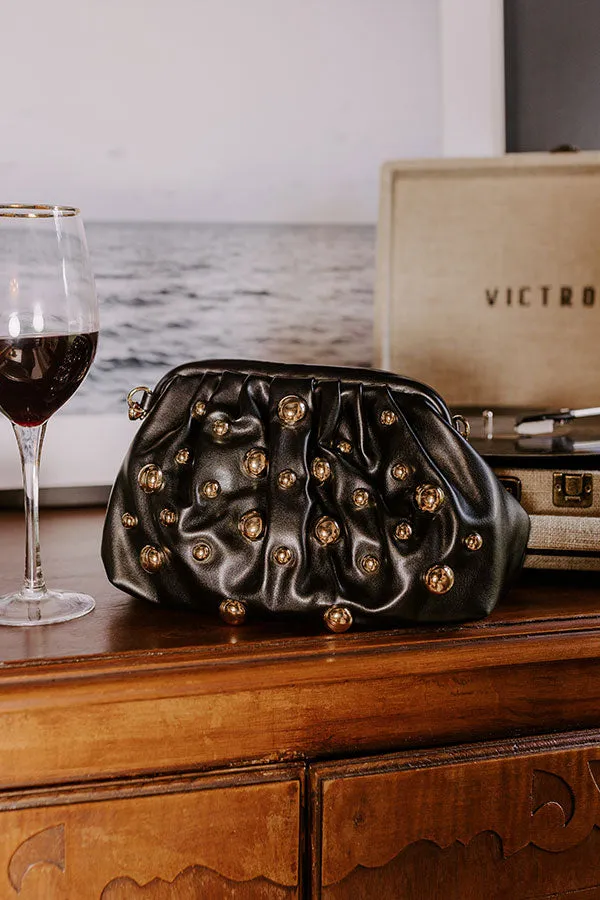 Posh Mindset Faux Leather Purse in Black sold by Impressions product image thumbnail 4