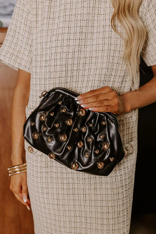 Posh Mindset Faux Leather Purse in Black sold by Impressions product image thumbnail 2