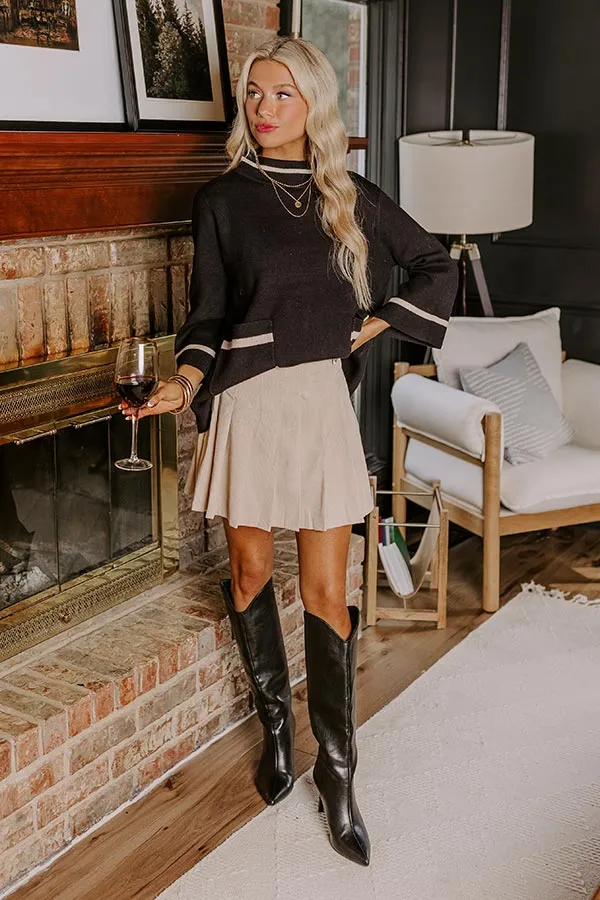 Class Act Sweater Top in Black sold by Impressions product image thumbnail 5