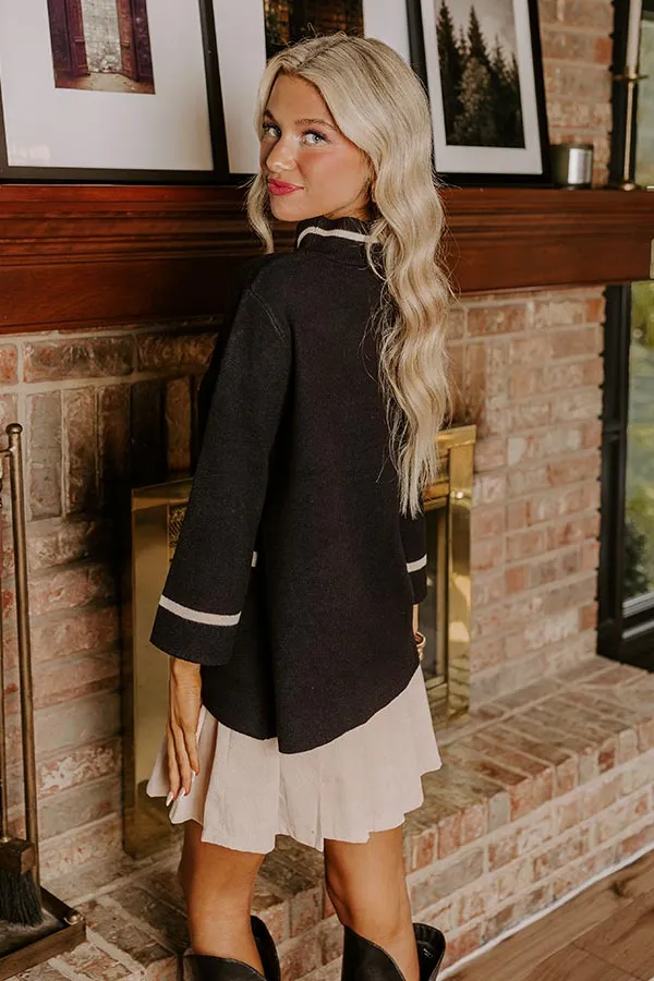 Class Act Sweater Top in Black sold by Impressions product image thumbnail 3