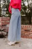 The Lorelai High Waist Pearl Embellished Jean in Light Wash sold by Impressions