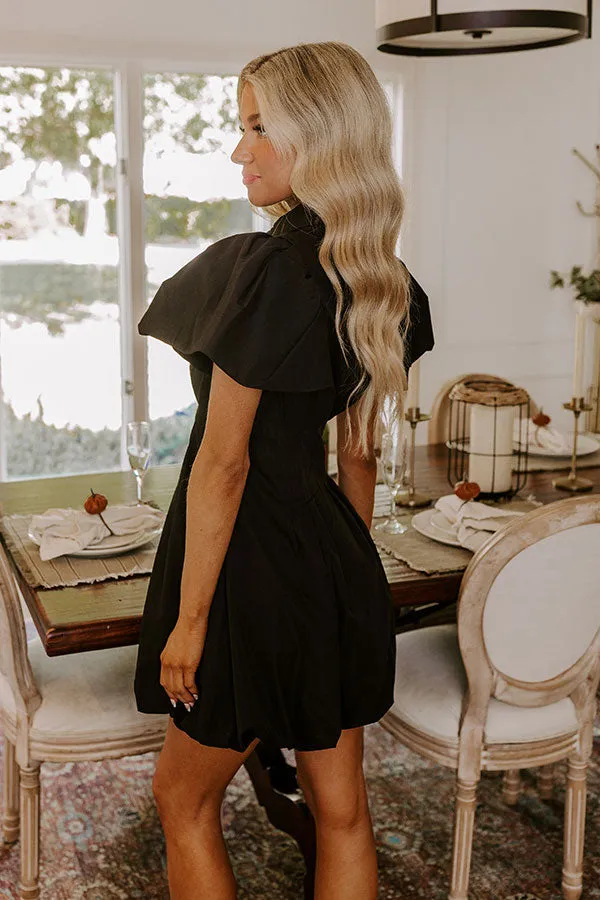 She's Unforgettable Mini Dress in Black sold by Impressions product image thumbnail 4