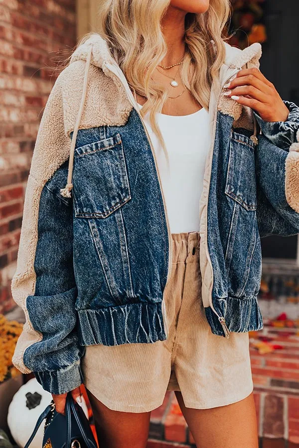 Oh So Cozy Denim Jacket sold by Impressions product image thumbnail 3