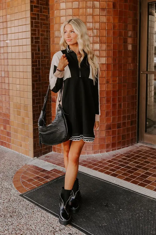 Casual Couture Color Block Mini Dress sold by Impressions