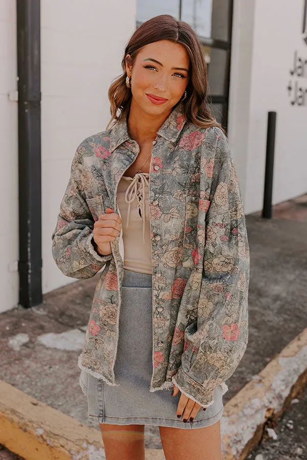 Pocket Full Of Roses Denim Jacket sold by Impressions product image thumbnail 3