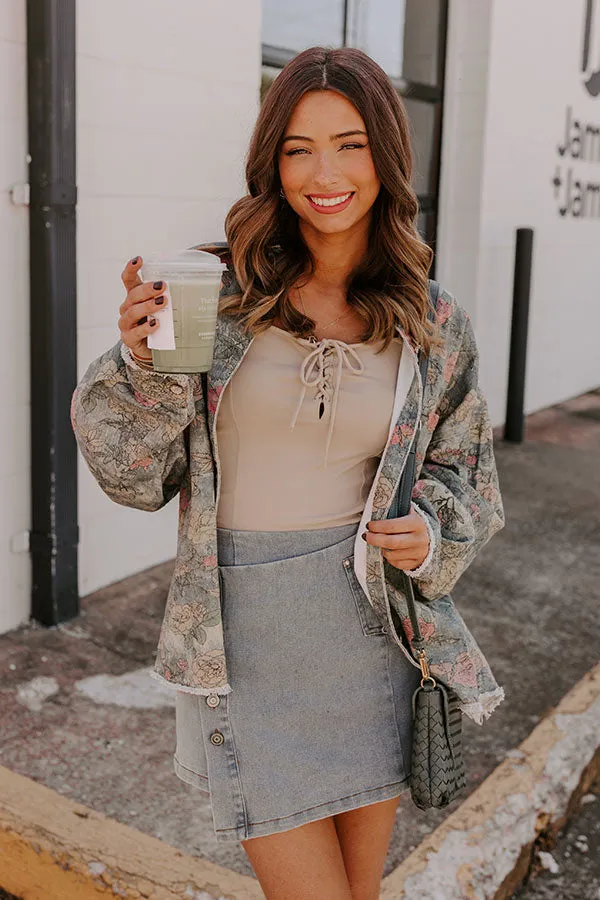 Pocket Full Of Roses Denim Jacket sold by Impressions product image thumbnail 4