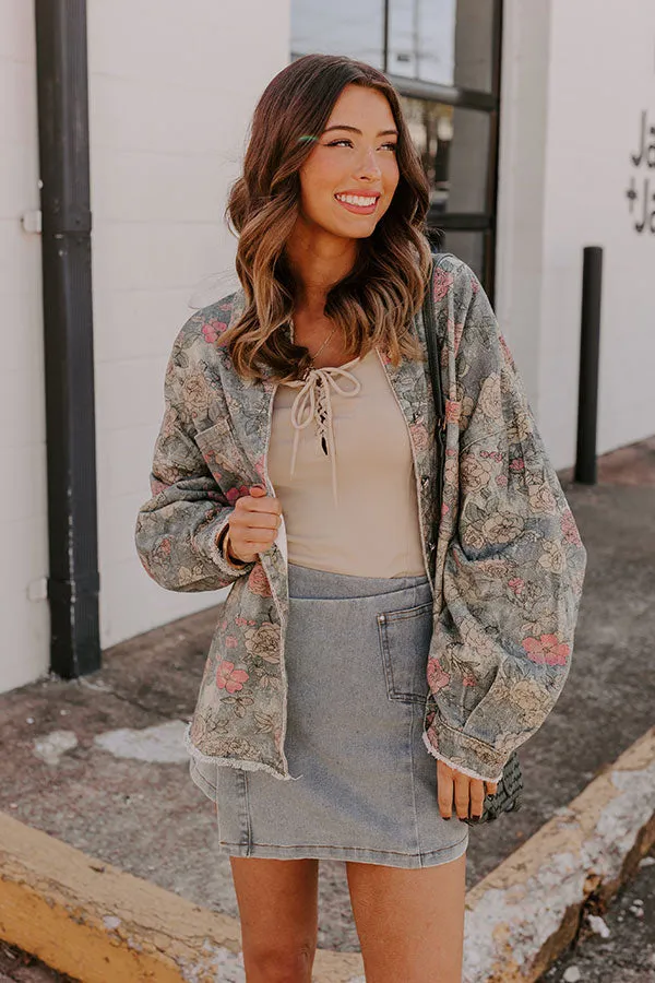 Pocket Full Of Roses Denim Jacket sold by Impressions