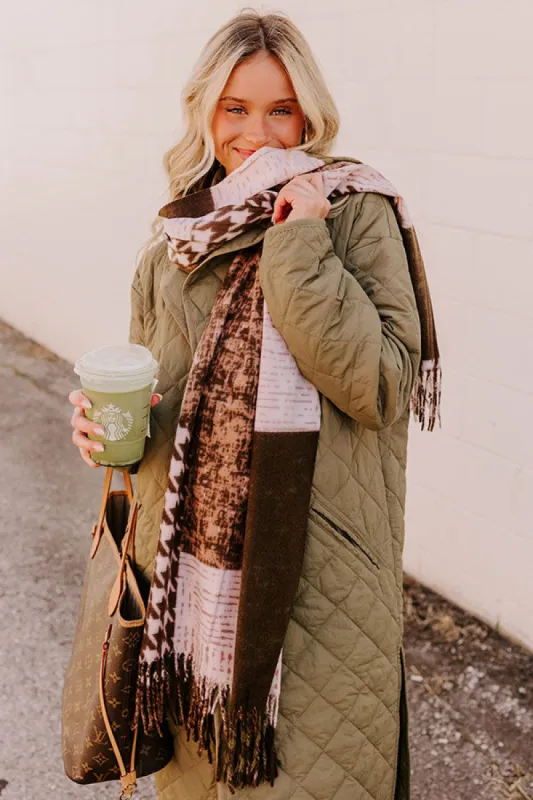 Falls First Chill Scarf in Martini Olive sold by Impressions