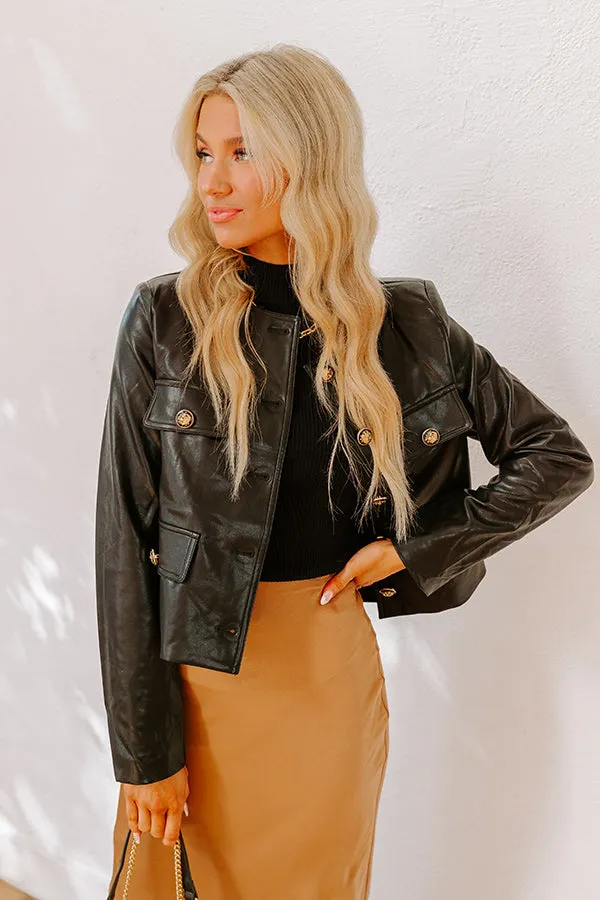NYC Chic Faux Leather Jacket sold by Impressions product image thumbnail 5