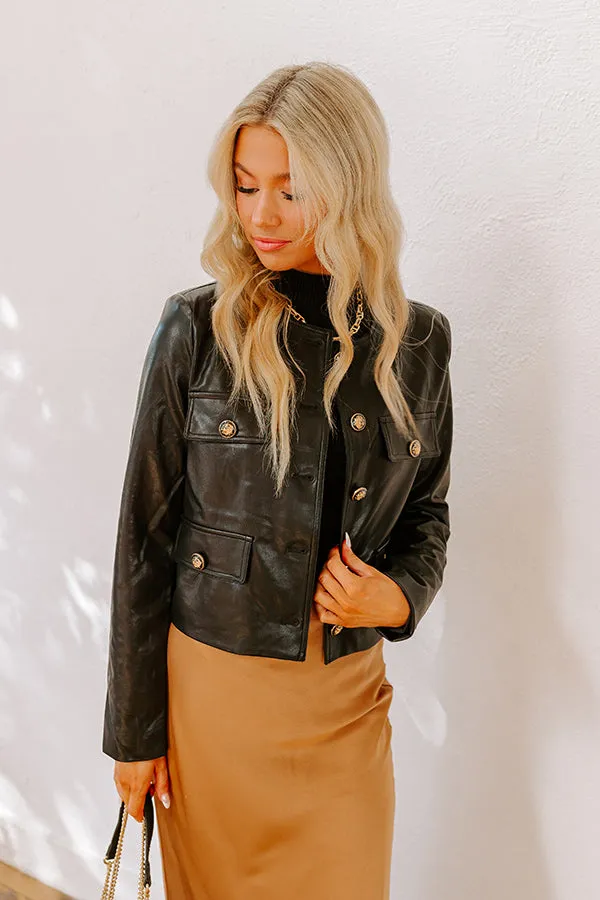 NYC Chic Faux Leather Jacket sold by Impressions product image thumbnail 2
