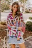 Small Town Bistro Color Block Cardigan sold by Impressions