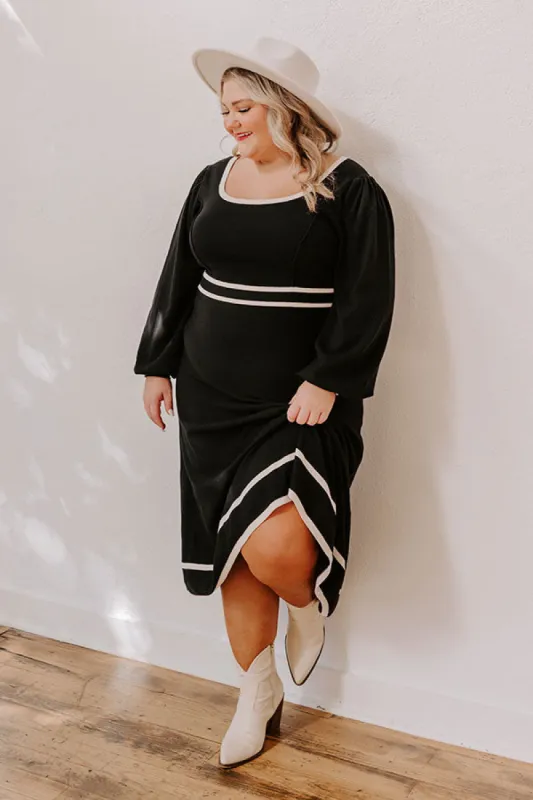 Sweet Whispers Knit Midi Curves sold by Impressions