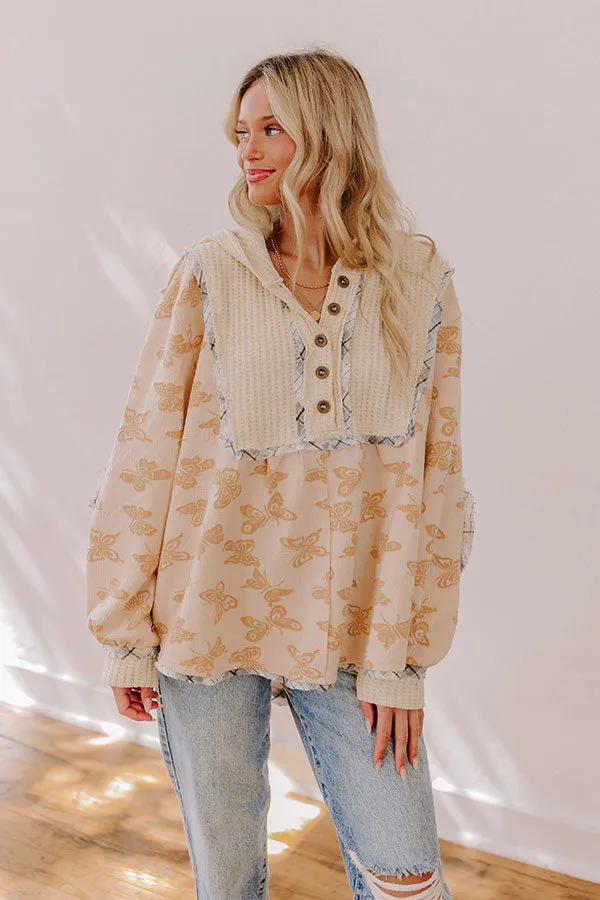 Heart Flutters Knit Sweater in French Vanilla sold by Impressions product image thumbnail 3