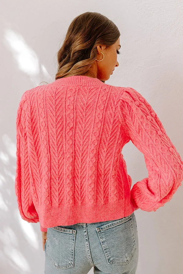 Cute Energy Front Tie Knit Cardigan sold by Impressions product image thumbnail 3