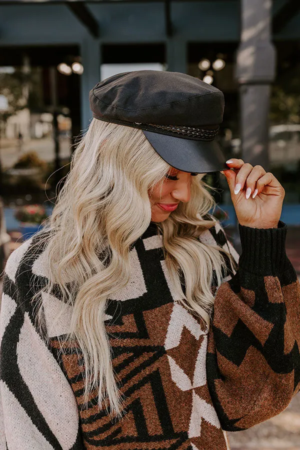 NYC Bound Cabbie Hat in Black sold by Impressions