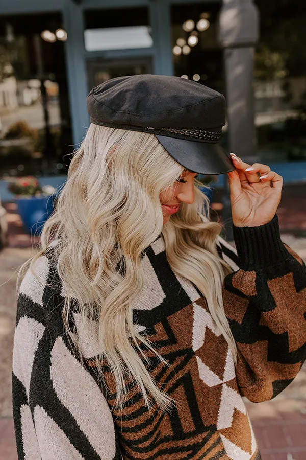 NYC Bound Cabbie Hat in Black sold by Impressions product image thumbnail 3