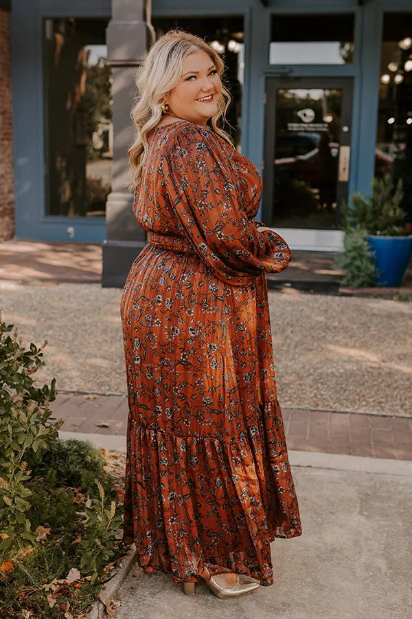 Fan Of Floral Maxi Dress Curves sold by Impressions product image thumbnail 4