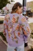 Simply Sweet Floral Knit Sweater sold by Impressions
