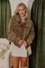 Hayride Honey Corduroy Jacket in Brown sold by Impressions