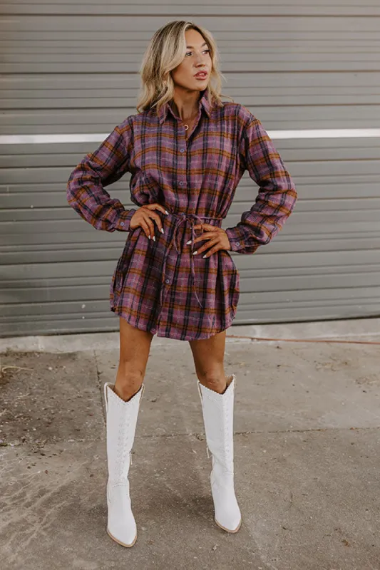 Pumpkin Patch Cutie Flannel Romper in Purple sold by Impressions