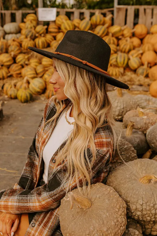 Vineyard Breeze Felt Fedora in Black sold by Impressions