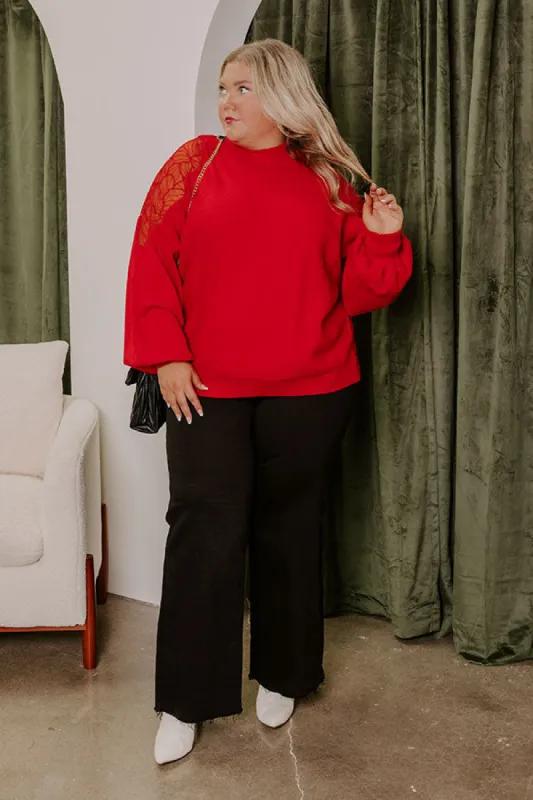 Bordeaux Bliss Knit Sweater Curves sold by Impressions