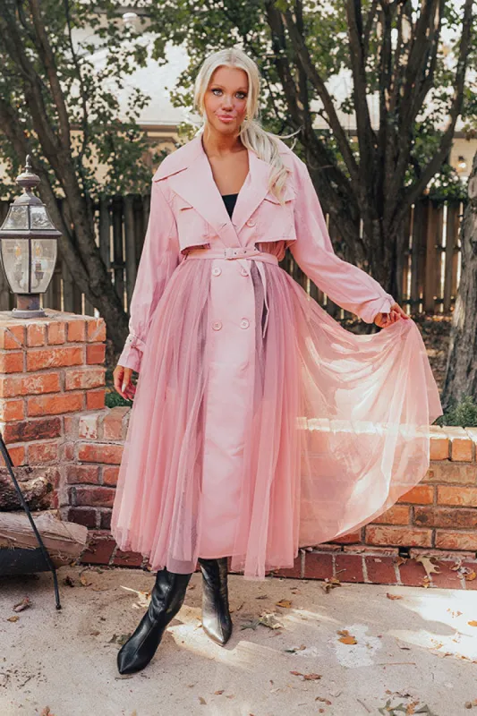 Catwalk Crush Mesh Trench Coat sold by Impressions