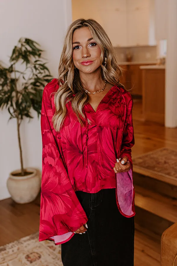 Chic Cityscape Satin Top sold by Impressions product image thumbnail 4