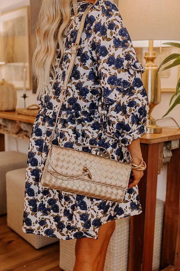 Exclusive Party Woven Metallic Purse in Gold sold by Impressions product image thumbnail 2