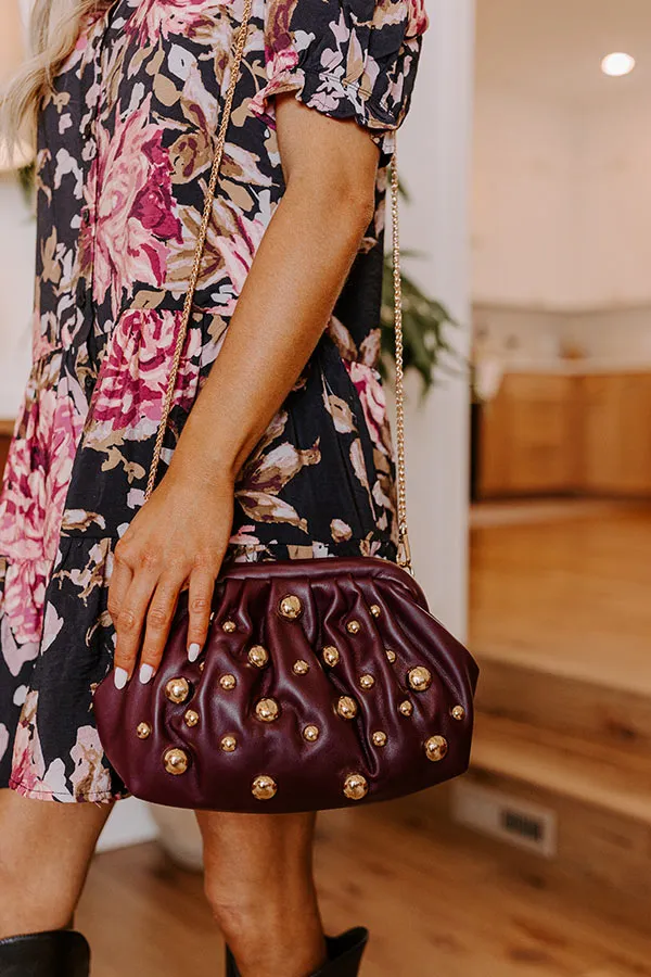 Posh Mindset Faux Leather Purse in Windsor Wine sold by Impressions