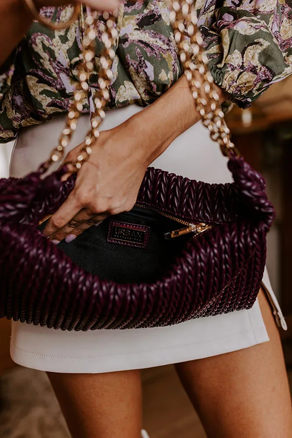 Timeless Treasures Faux Leather Tote in Windsor Wine sold by Impressions product image thumbnail 2