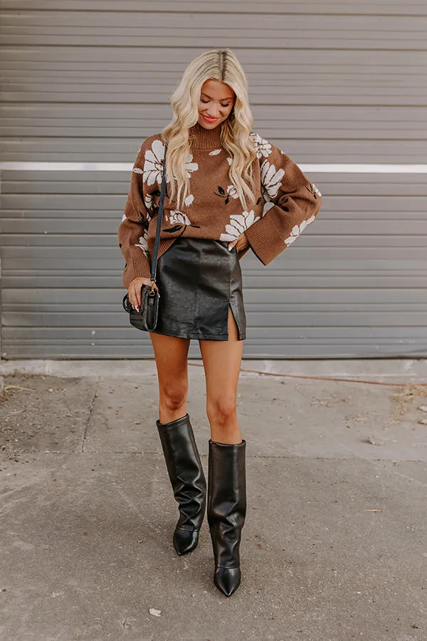 Harvest Hues Floral Knit Sweater sold by Impressions product image thumbnail 2