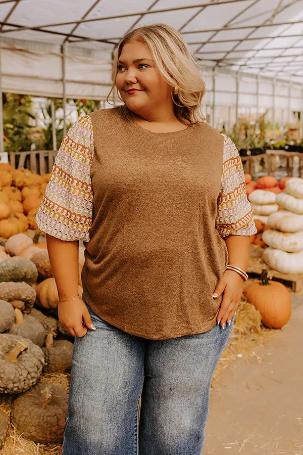 Autumn Treasure Knit Top Curves sold by Impressions product image thumbnail 4