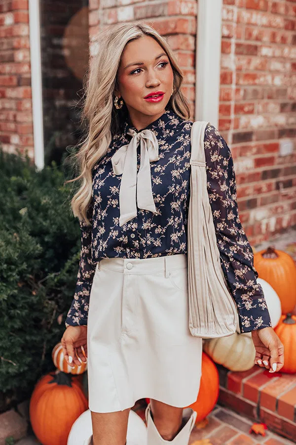 French Cafe Floral Top in Black sold by Impressions product image thumbnail 2