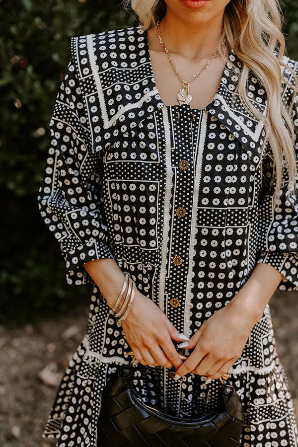 Pair With A Smile Floral Mini Dress sold by Impressions product image thumbnail 3