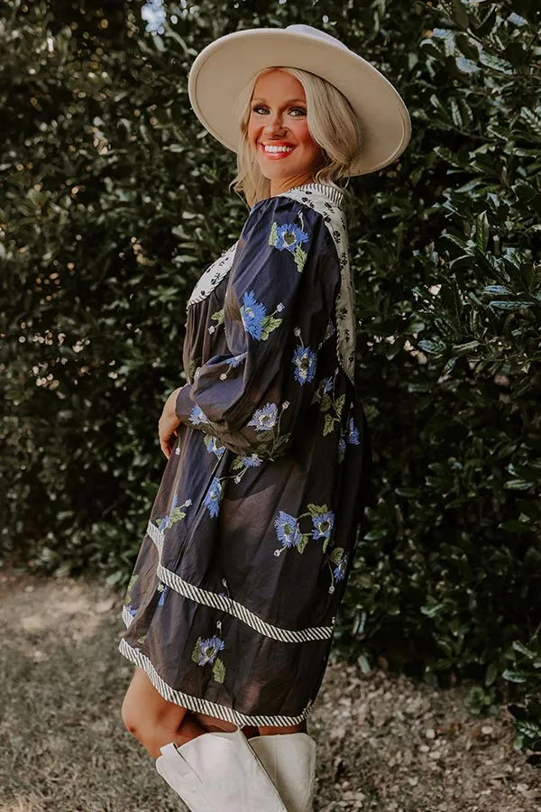 Small Town Romance Floral Mini Dress sold by Impressions product image thumbnail 4