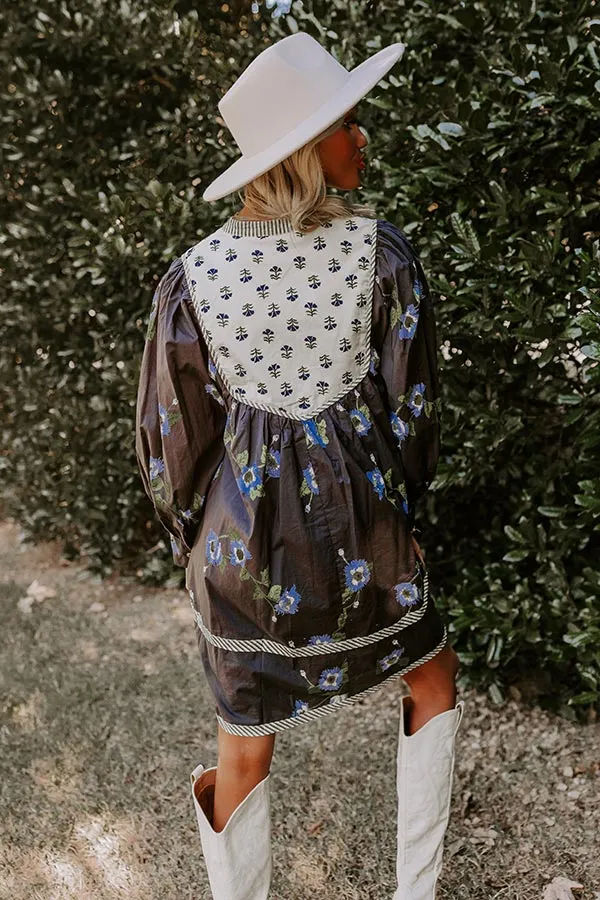 Small Town Romance Floral Mini Dress sold by Impressions product image thumbnail 5