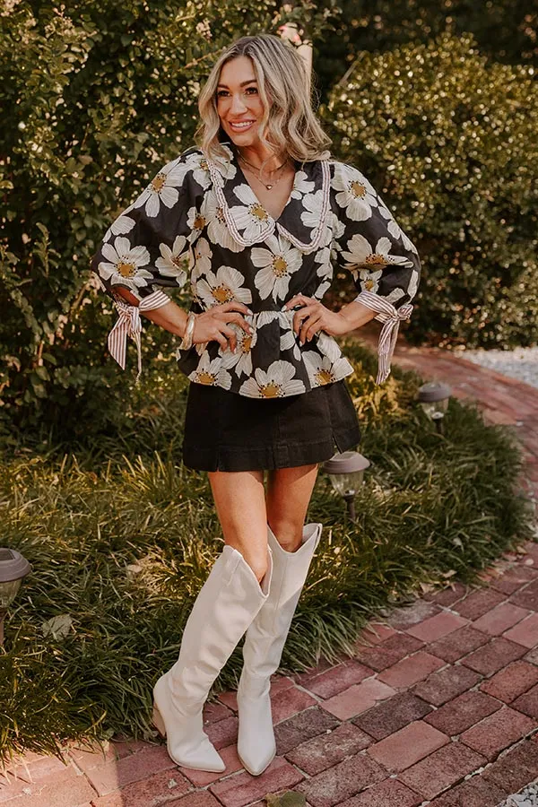 Posh Lifestyle Floral Top sold by Impressions